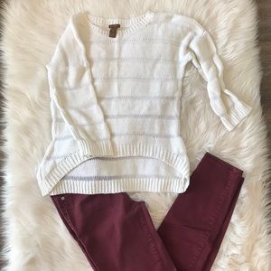 White Sweater - Sz S
